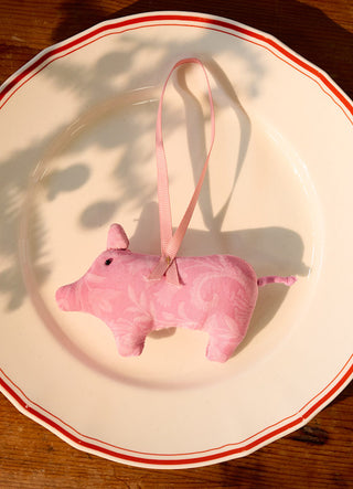 SISSEL EDELBO - Peggy Silk Ornament - Pink Lily