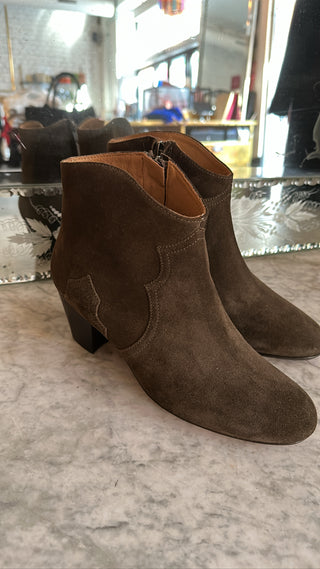 ISABEL MARANT ÈTOILE - Dicker Boots - Khaki