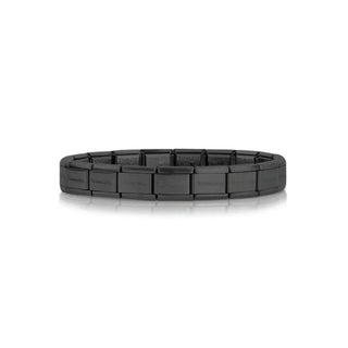 Nomination - 17 Links, Classic Base Bracelet Black Mat