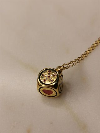 5 OCTOBRE - Mini Dice Necklace