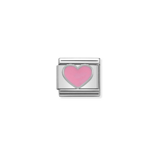 Nomination - Link SYMBOLS 925 sterling silver Pink Heart