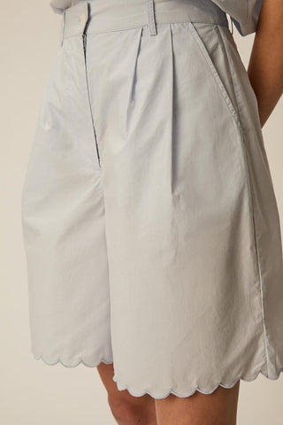 DES PETITS HAUTS - Rebby Bermuda Shorts - Celeste