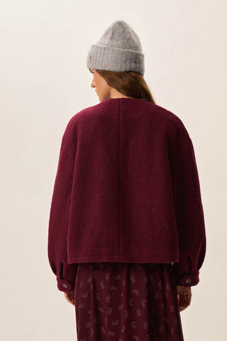 DES PETITS HAUTS - Isadora Jacket - Griotte