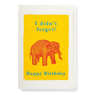 Archivist - Card - Forgetful Elephant