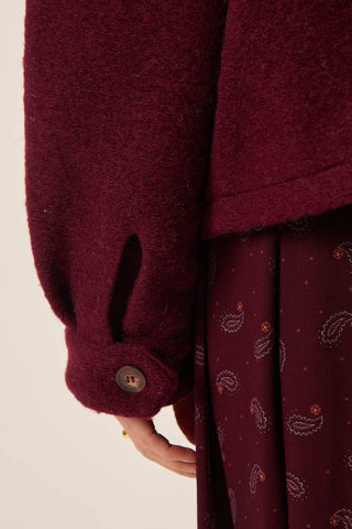 DES PETITS HAUTS - Isadora Jacket - Griotte