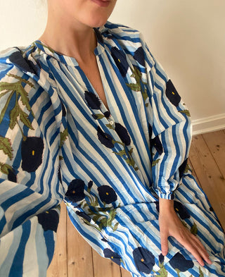 SISSEL EDELBO - Lara Organic Cotton Dress - True Blue