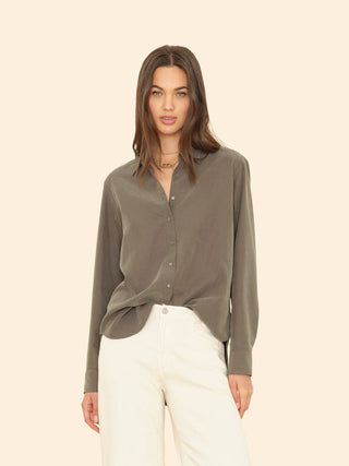 XIRENA - Beau Shirt Modal - Dusty Army