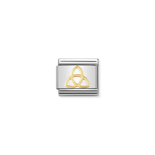 Nomination - Link CELTIC 18k gold Trinity knot