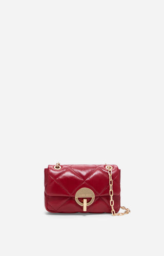 VANESSA BRUNO - Small Moon Bag - Rubis