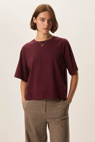 DES PETITS HAUTS - Jerry Tee-Shirt - Griotte