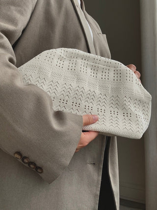 Pico Copenhagen - Rosalia Clutch - Zebra/Ivory