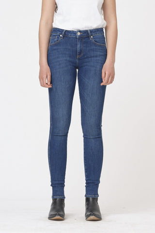 TOMORROW - DYLAN MW SKINNY PRATO - DENIM BLUE