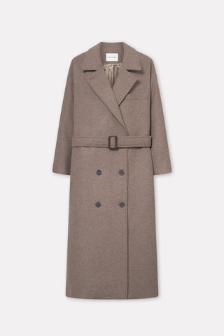 MKDT STUDIO - Clancy Wool Coat - Taupe