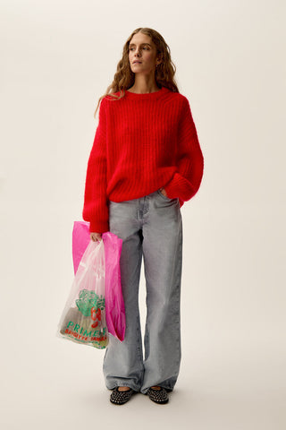 DES PETITS HAUTS - Burma Sweater - Tomate