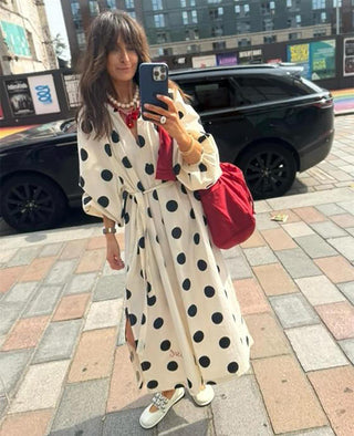 SISSEL EDELBO - Lara Dress - Black Dot