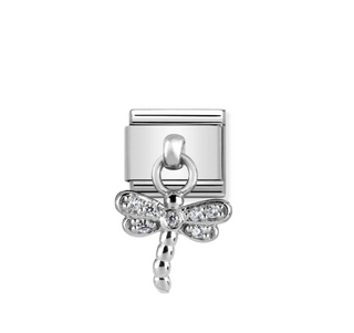 Nomination - Link CHARMS 925 sterling silver DRAGONFLY