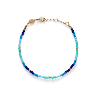 ANNI LU - Tie Dye Bracelet - Pacific Blue