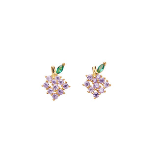 Pico Copenhagen - Grapes Crystal Stud