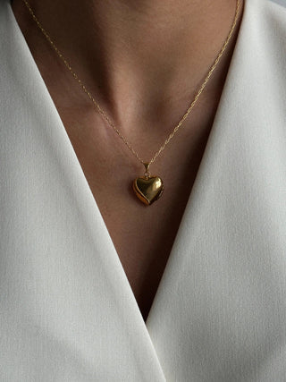 Pico Copenhagen - Rhea Heart Pendant - Silver