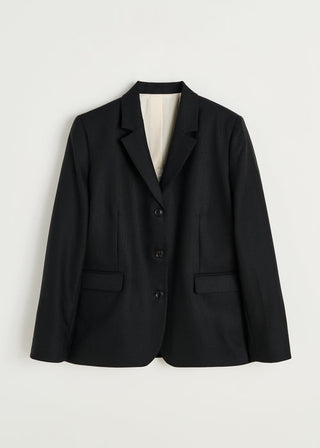 AIAYU - Mason Jacket Wool - Black