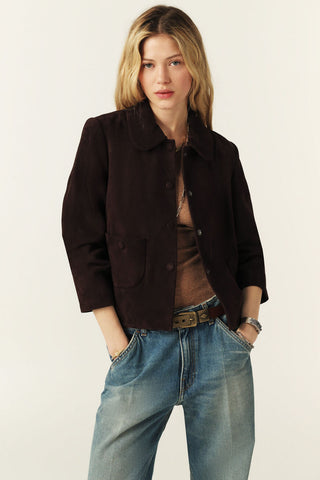 BA&SH - Milas Jacket - Chocolat