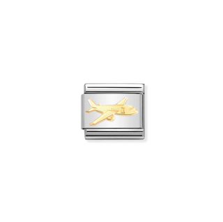 Nomination - Link SYMBOLS 18k gold AIRLINER