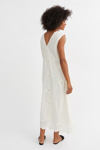 SKALL - Camellia Dress - Light Cream