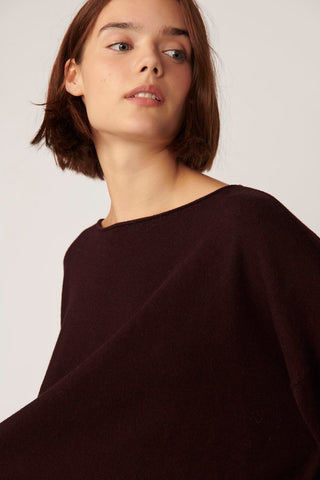 DES PETITS HAUTS - Aragone Sweater - Coffee