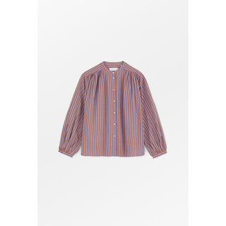 SKALL - Rita Shirt - Violet/Orange