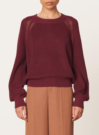 VANESSA BRUNO - Eneko Pullover - Bordeaux