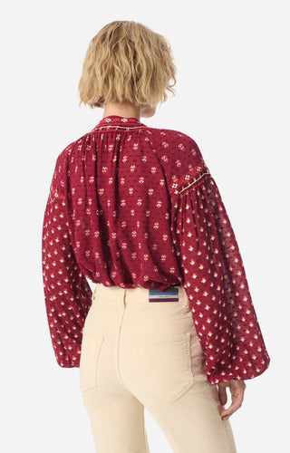 VANESSA BRUNO - Grazia Blouse - Prune