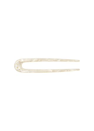Pico Copenhagen - Sunny Crystal Hair Pin - Cream MOP