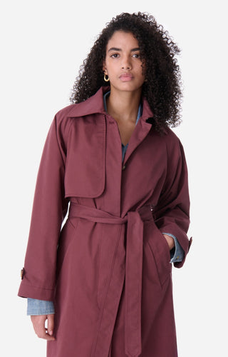 VANESSA BRUNO - Dexter Coat - Figue