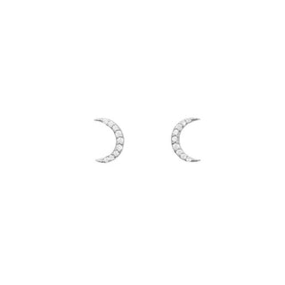 Pico Copenhagen - Luna Crystal Studs - Silver