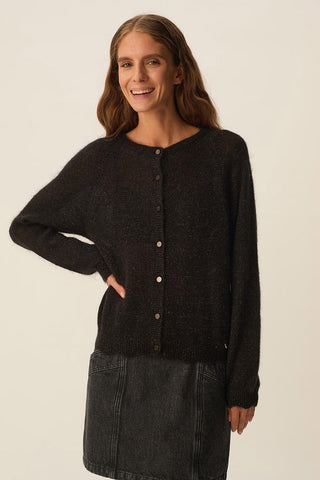 DES PETITS HAUTS - Binette Cardigan - Noir