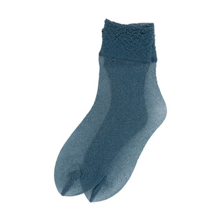 Pico Copenhagen - Thin Shimmer Sock - Stone