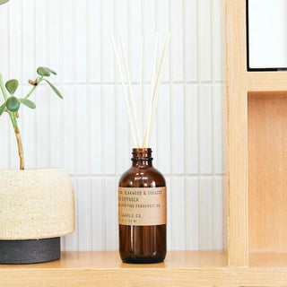 PF CANDLE CO. - NO.4 Teakwood & Tobacco Reed Diffuser