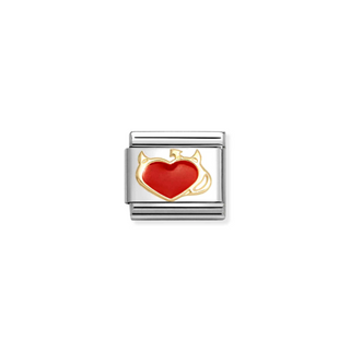 Nomination - Link LOVE 18k gold DEVIL HEART