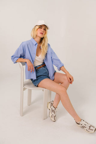 SACRÉCOEUR - Billie Shirt - Ciel