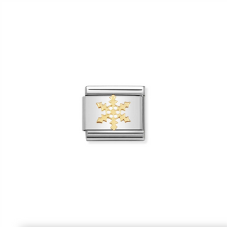 Nomination - Link 18k Gold SNOWFLAKE