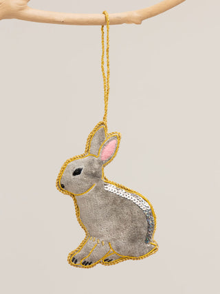 CHEHOMA - Hanging Embroidered Rabbit