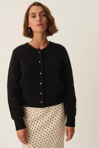 DES PETITS HAUTS - Cumin Cardigan - Noir