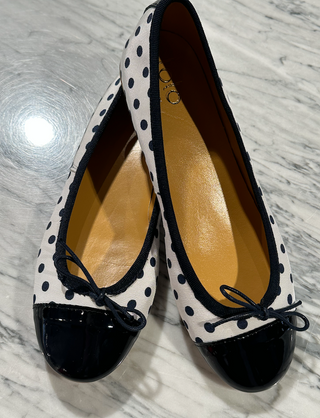 Lolo Ballerina - Coco Polka Dot - Navy
