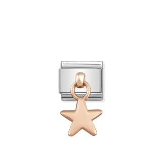 Nomination - Link 9k rose gold PENDANT STAR