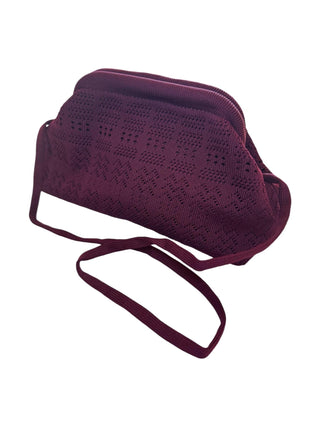 Pico Copenhagen - Small Rosalia Clutch - Plum Lace