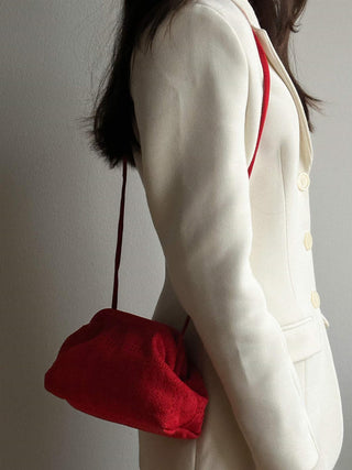 Pico Copenhagen - Small Rosalia Clutch - Plum Lace