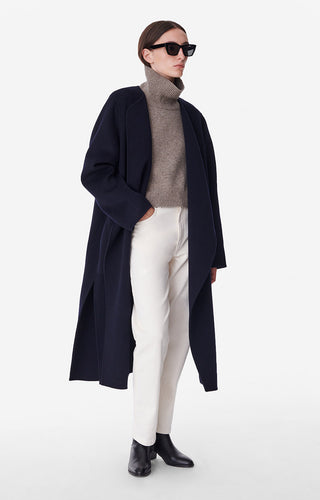 VANESSA BRUNO - Valeran Coat - Navy