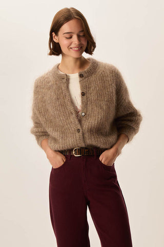 DES PETITS HAUTS - Alma Cardigan - Loup