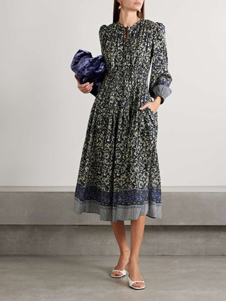 ULLA JOHNSON - Mona Dress - Raven