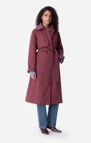 VANESSA BRUNO - Dexter Coat - Figue